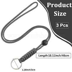 Брелки из полиэстера&nbsp;KEYC-WH20005-014C