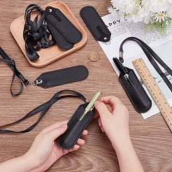 6 чехол для ручки из искусственной кожи&nbsp;AJEW-CL0002-40