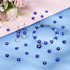 2 нити бусины ручной работы от сглаза лэмпворк нити LAMP-NB0001-81