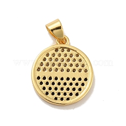 Латунные микро проложить кубического циркония подвески&nbsp;X-KK-B059-35G-C