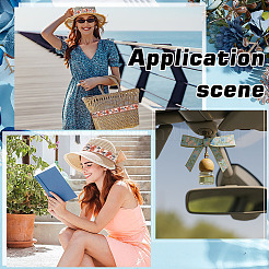 25 ярд двухцветных полиэстеровых лент&nbsp;SRIB-ME0001-05