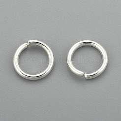 304ステンレススチールオープン丸カン  ラウンド  銀  9x1.4mm  内径：6.4mm&nbsp;STAS-H380-09S-K