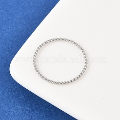 Fingerringe aus 304 Edelstahl für Damen&nbsp;RJEW-K301-08A-P