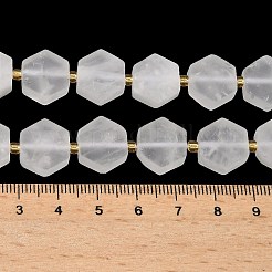 Природных кристаллов кварца бисер нитей&nbsp;G-A291-A04-01