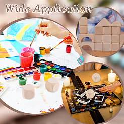 Unfertige Holzwürfel&nbsp;WOOD-WH0026-51C