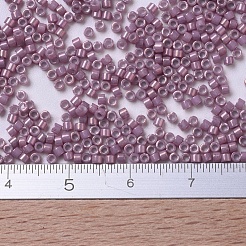 MIYUKIデリカビーズ  シリンダー  日本製シードビーズ  11/0  （db0253)不透明な暗い蘭の光沢  1.3x1.6mm  穴：0.8mm  約2000PCS /ボトル  10 G /ボトル&nbsp;SEED-JP0008-DB0253