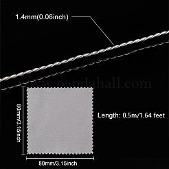 Серебряная проволока из стерлингового серебра OCOR-WH0074-09C-S