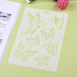 Wiederverwendbare Zeichenschablonen aus Kunststoff&nbsp;DIY-F018-B08