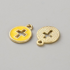 Подвески из эмали и сплава ENAM-WH0057-62C