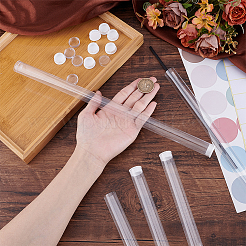 20 Stück transparente Perlenbehälter aus Kunststoff mit Deckel&nbsp;DIY-PH0023-40B