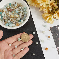 3 нити 3 стиля натуральные цветочные бусины из амазонита нити G-PA0001-43