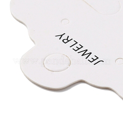 Carte da esposizione per gioielli in carta da 100 pz&nbsp;AJEW-Z021-02A