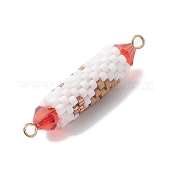Glasperlen Weihnachts-Hirsch-Verbinder Verbinder Charms&nbsp;PALLOY-MZ00917-02
