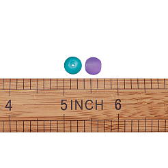 Матовые прозрачные стеклянные бусины FGLA-TA0001-01-8mm