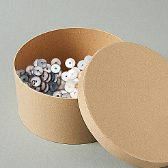 150шт 3 стиля натуральные бусины из пресноводных ракушек SHEL-GO0001-04