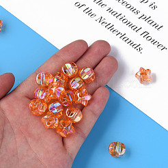 Прозрачные акриловые пуговицы с 1 отверстием&nbsp;MACR-S373-129-C04