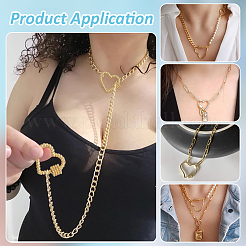 6шт 6 стиля латунные винтовые застежки&nbsp;KK-UN0005-47