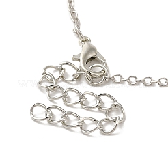 Я люблю тебя на 100 языке стеклянное проекционное ожерелье NJEW-M204-01E-P