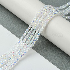 Гальванические стеклянные бусины&nbsp;EGLA-P055-01A-AB01