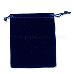 Pochettes rectangle en velours&nbsp;X-TP-R022-12x15-03