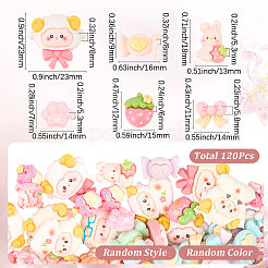 Кабошон из непрозрачной смолы&nbsp;RESI-SP0001-25