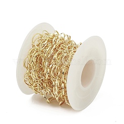 Латунные цепи с полыми лунными звеньями CHC-M025-09G