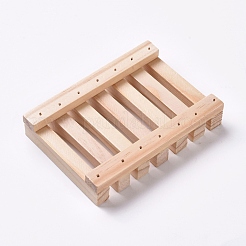 Seifenhalter aus natürlichem Holz&nbsp;AJEW-WH0105-55A