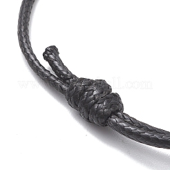 2 шт. браслет с подвеской в виде карты пик из эмалированного сплава&nbsp;BJEW-JB13424