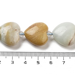 Натуральный цветок амазонитовые бусины пряди G-C150-A25-01