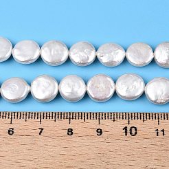 Природные Кеши жемчуг пряди PEAR-S018-07C