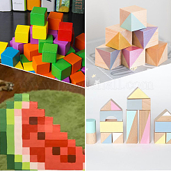 250 шт. сосновые деревянные строительные доски для покраски&nbsp;WOCR-SP0001-01