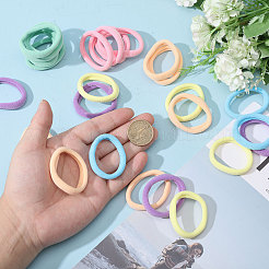 Полиэстеровые эластичные резинки для волос для женщин и девочек&nbsp;OHAR-WH0029-07