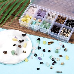 150 г 10 стиля бусин из натуральных драгоценных камней G-FS0002-17