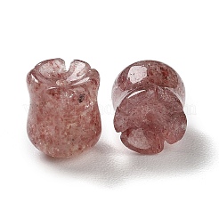 Perle di quarzo fragola naturale&nbsp;G-G109-01E