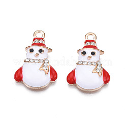 Noël pendentifs émail en alliage&nbsp;ENAM-Q442-44