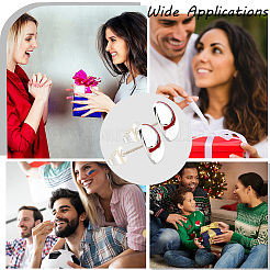 4 пара серег-гвоздиков из сплава в виде спортивного мяча для женщин&nbsp;EJEW-BBC0001-52A