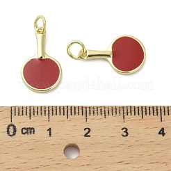 Латунь эмаль подвески&nbsp;LS-KK-D384-01G-05