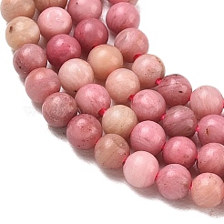 Perline Rhodonite naturale fili&nbsp;G-A322-A06-3mm