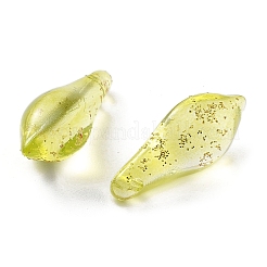 Бусины ручной работы бусины золотого песка&nbsp;LAMP-M024-01C