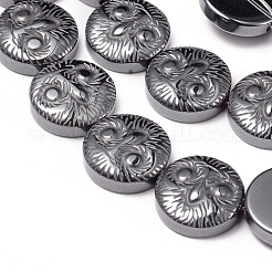 Немагнитные синтетический гематит бисер пряди&nbsp;G-I260-04A