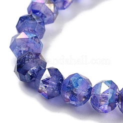 Выпечка окрашенные стеклянные бусины пряди GLAA-H032-05-03