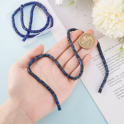 2 нити натуральных бусин из лазурита G-GO0001-59