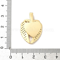 Латунные микропаве кубические цирконии открывающиеся подвески KK-F905-02G-01