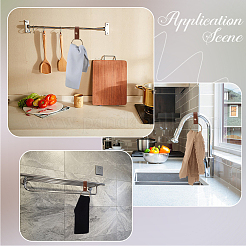 4шт держатель для полотенец из искусственной кожи&nbsp;HJEW-CN0001-34B