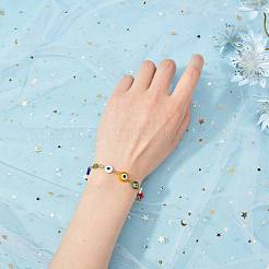 DIY-Kits zur Herstellung von Anhängern mit bösem Blick&nbsp;DIY-NB0004-69