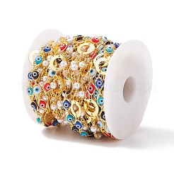 Латунные кольца и цепи с конским глазом CHC-P009-19G