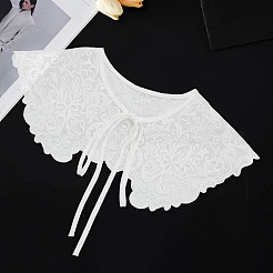 Colletti da donna ricamati in poliestere staccabili&nbsp;DJ-PW-WG59603-01