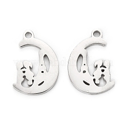 Не тускнеющие подвески ко дню святого валентина из нержавеющей стали 304&nbsp;LS-STAS-I151-33P