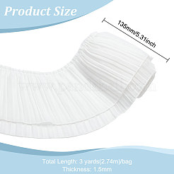 3 ярд плиссированной полиэфирной ленты&nbsp;OCOR-FG0002-04A