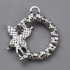 Emaille Anhänger Legierung&nbsp;PALLOY-WH0112-03P-05